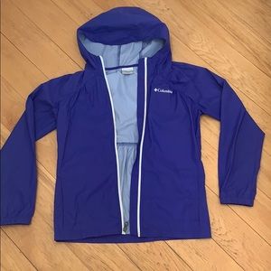 Columbia youth rain jacket
